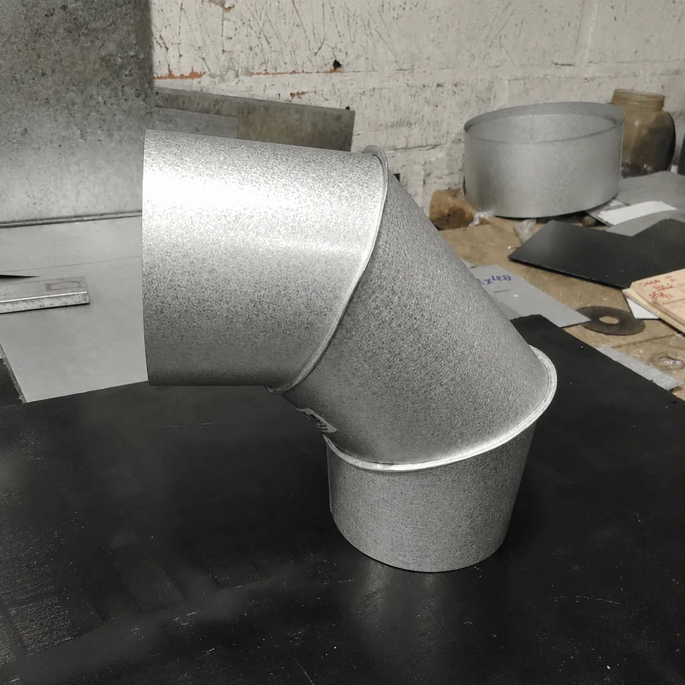 Codo Galvanizado 90 Grados — producto de hojalatería